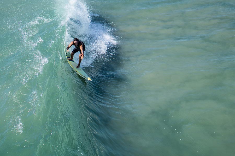 Les spots de surf dans les Landes